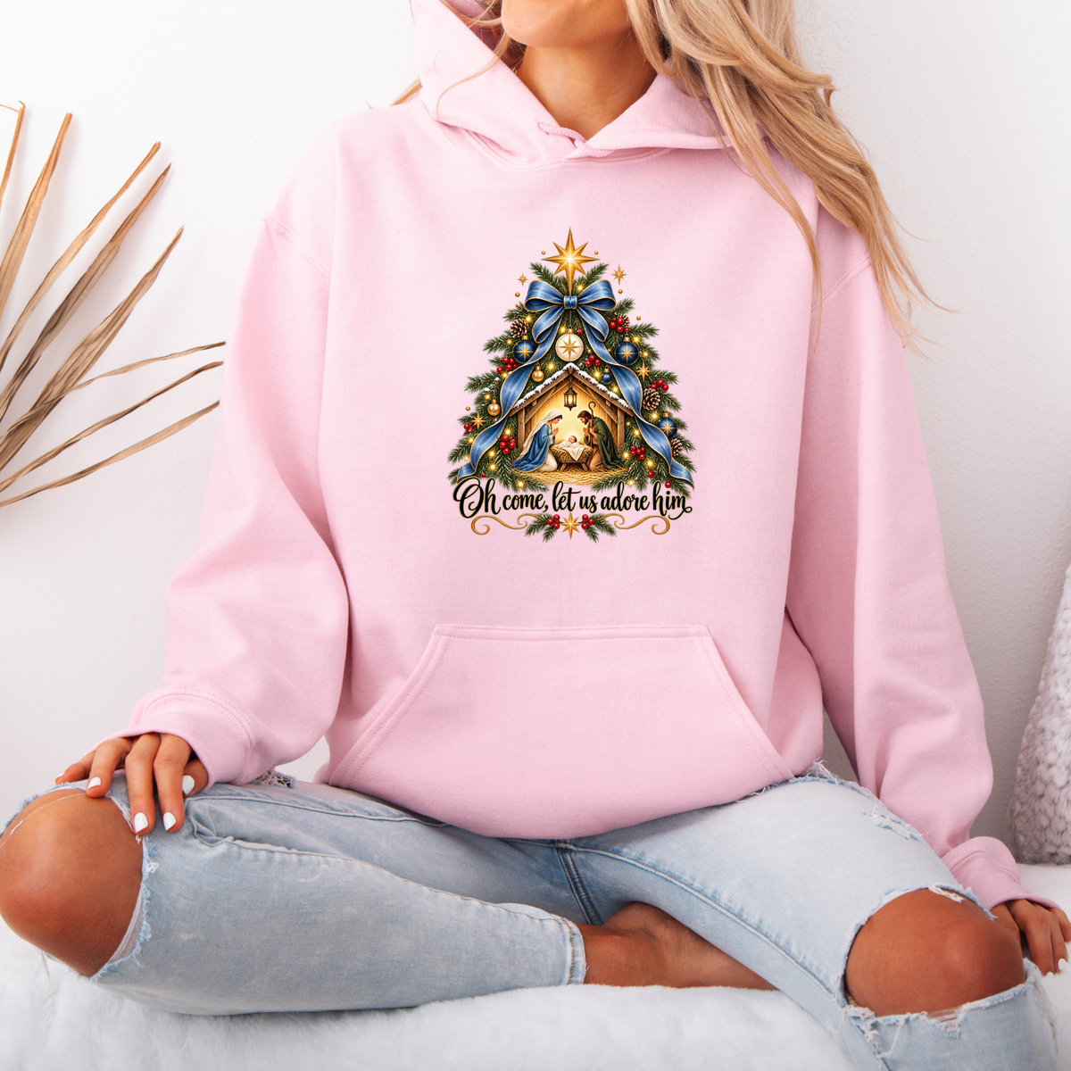 The Miracle of Christmas 🌟  Premium Christmas Hoodie