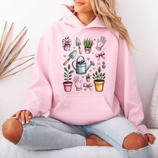 Garden Girl Era Cotton Hoodie