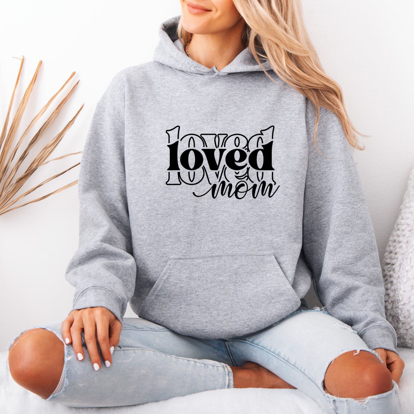 Loved Mum Cotton Hoodie