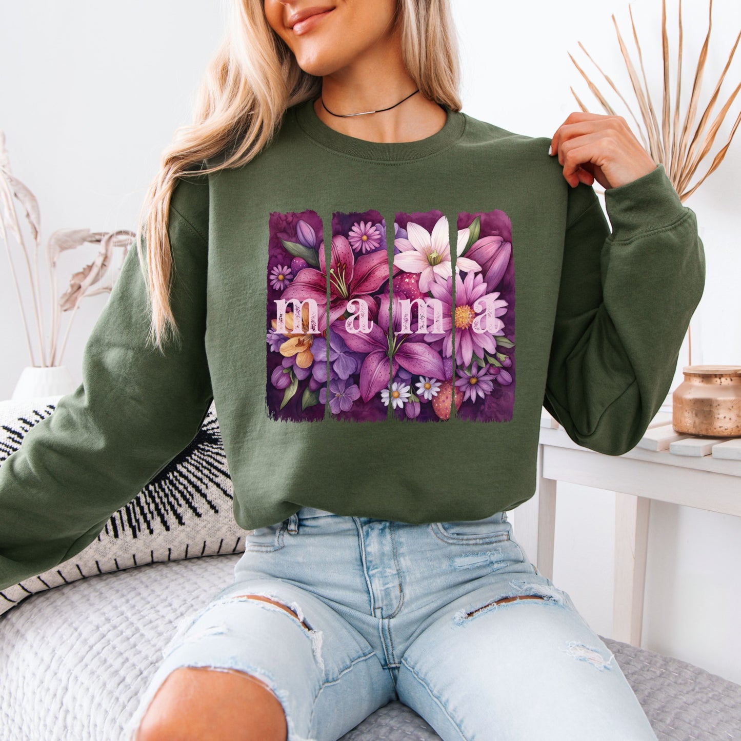 Blooming Mama Cotton Sweatshirt