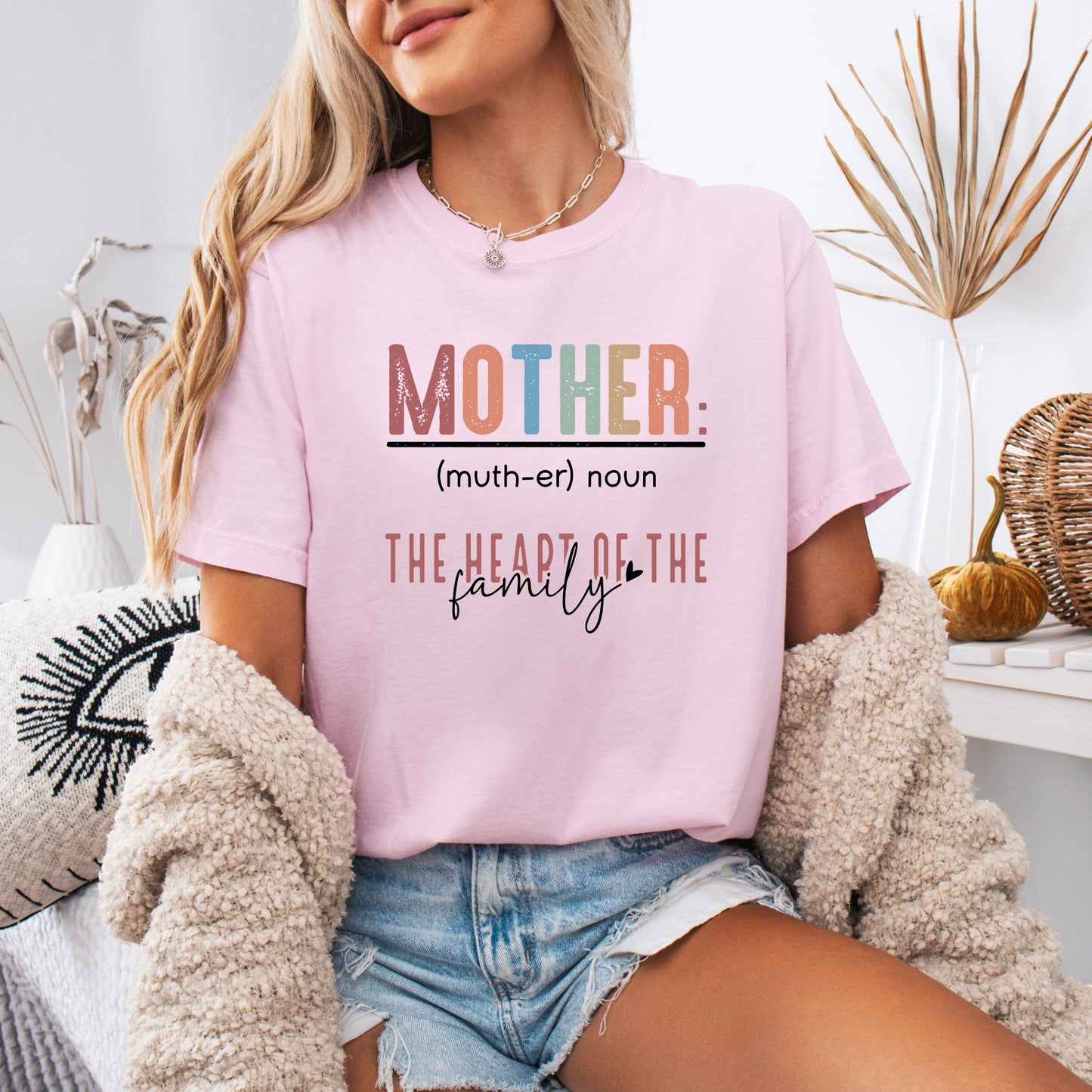 The Heart of the Family T-shirt 100% Organic Cotton