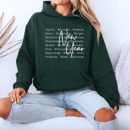 🌷 Positive Intentions New Year 
 Luxuriously Thick Hoodie✨
