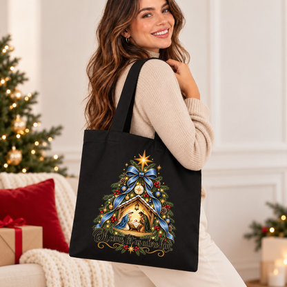 The Miracle of Christmas 🌟 Christmas Tote Bag