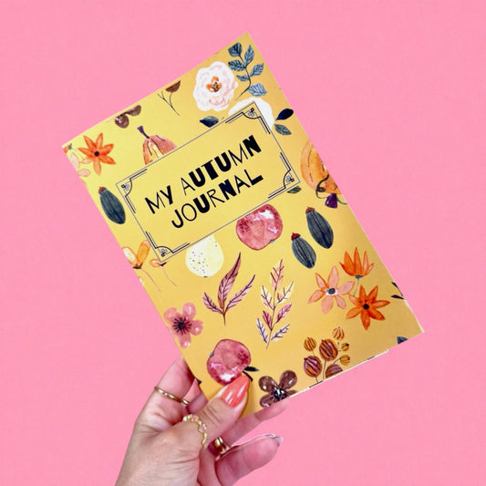 🍁 My Autumn Journal – Seasonal Writing Notebook 🍂📖