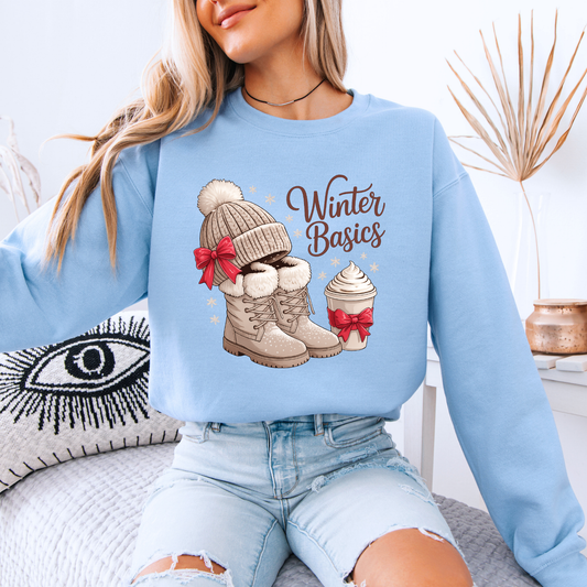 🎀 Winter Basics Cozy❄️🧣☕
Organic Cotton Sweatshirt