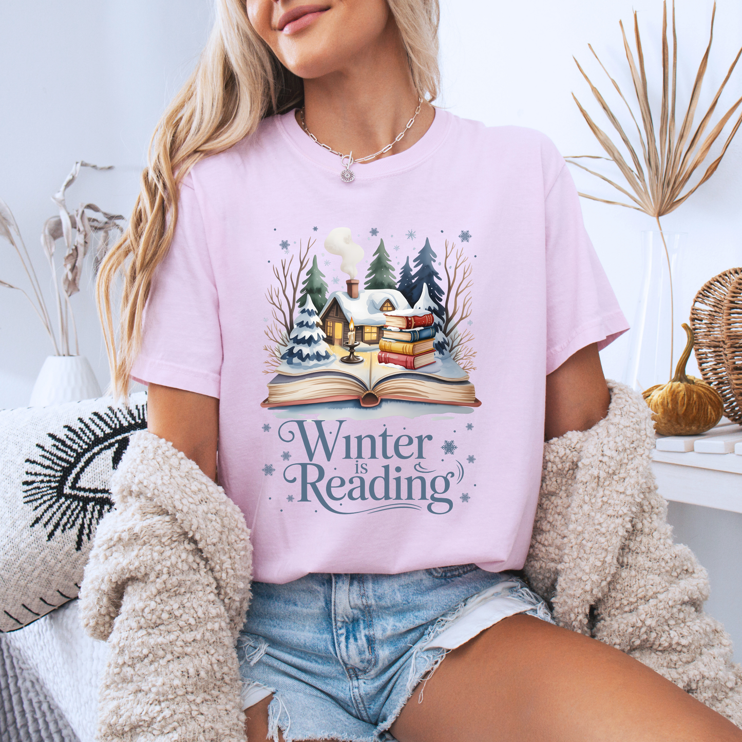 ❄️📖 Winter Is Reading✨
 100% Organic Cotton T-Shirt
