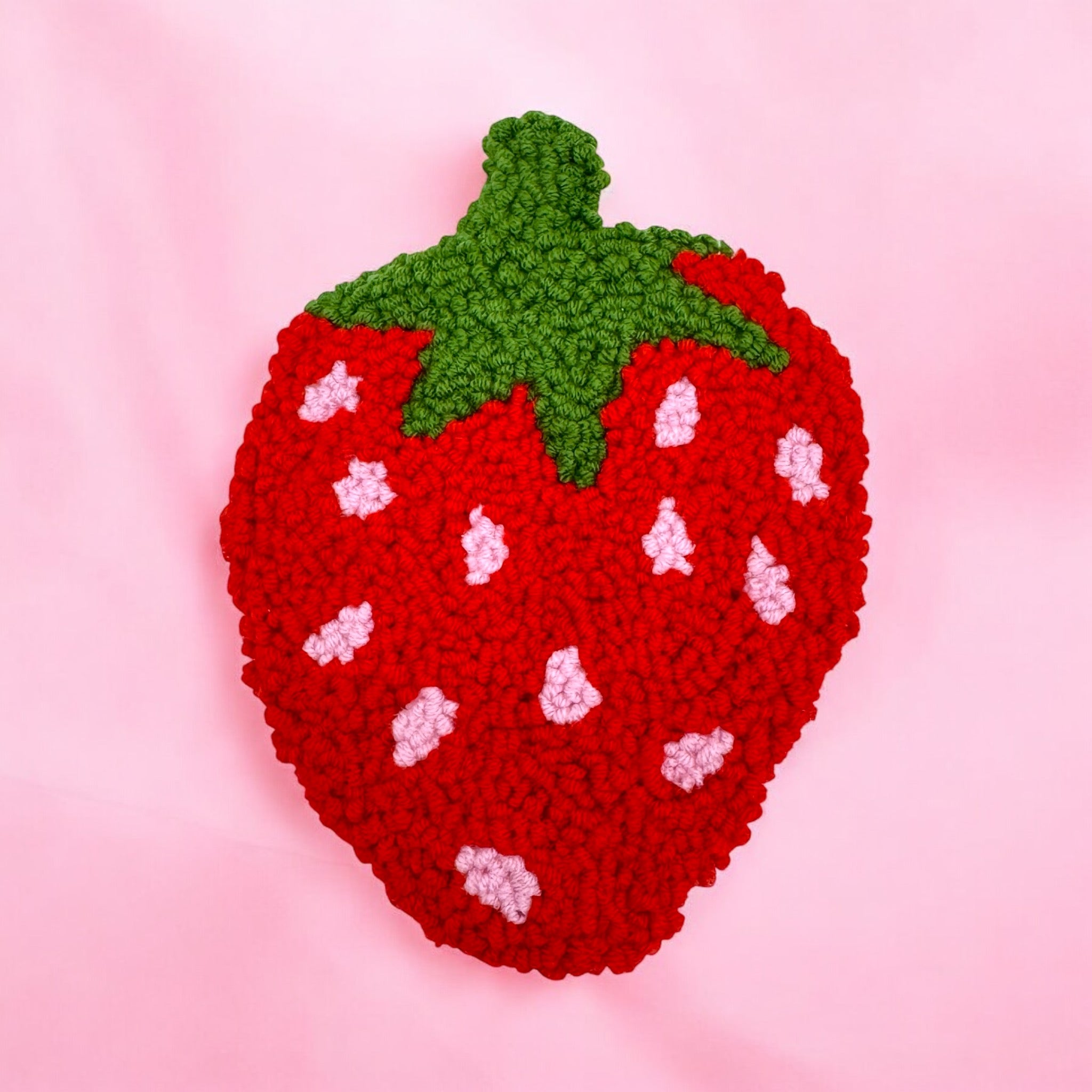 🍓 Strawberry Delight Mug Rug 🍓