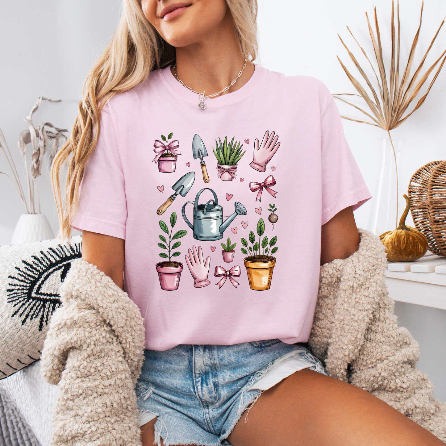 Garden Girl Era T-shirt 100% Organic Cotton