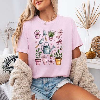 Garden Girl Era T-shirt 100% Organic Cotton