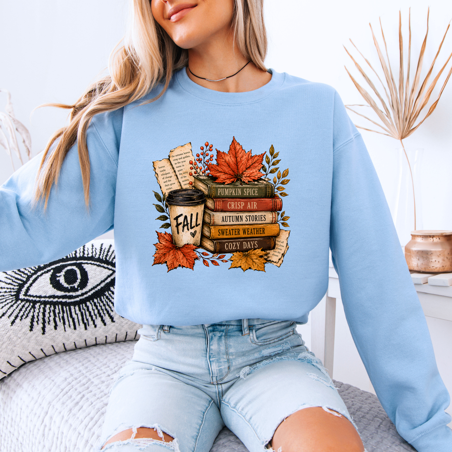 🍂 Autumn Stories Bookish Sweatshirt 📚