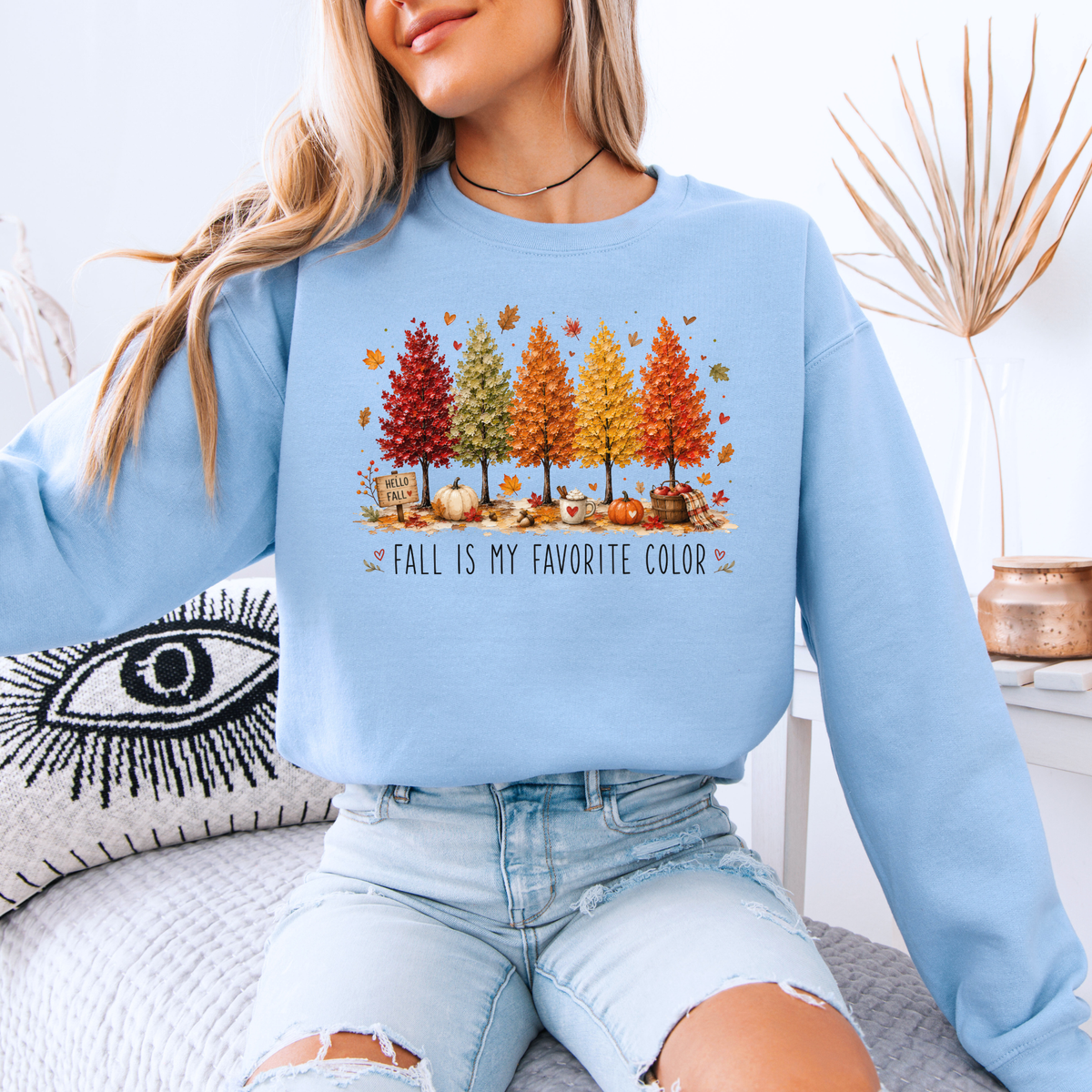 🍂🎨 Fall Is My Favourite Colour Soft Sweatshirt 🍁✨