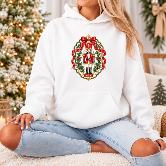 ❤️ The Royal Christmas Nutcracker Premium Christmas Hoodie