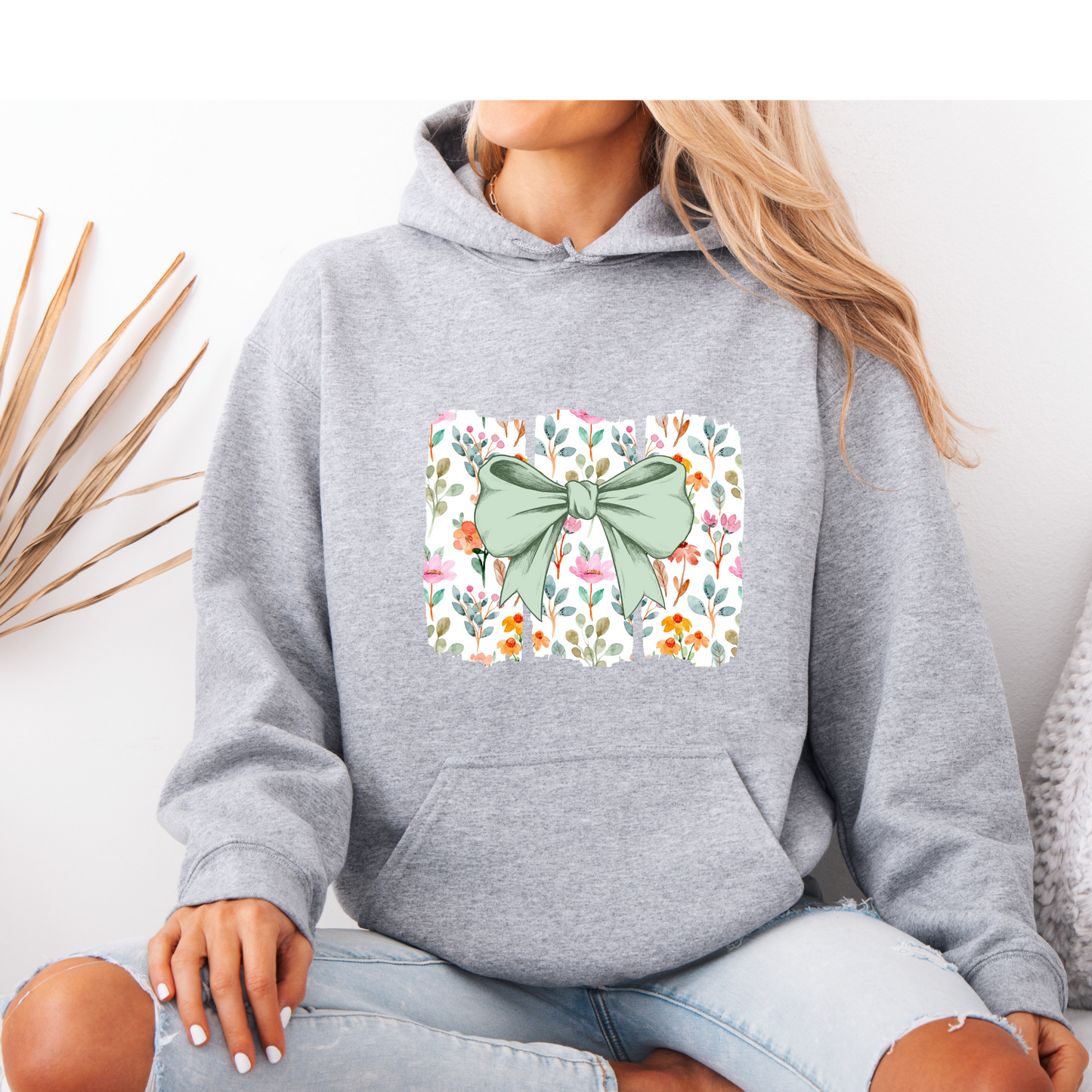 Floral Bow ✨Luxuriously Thick Hoodie✨ 🎀