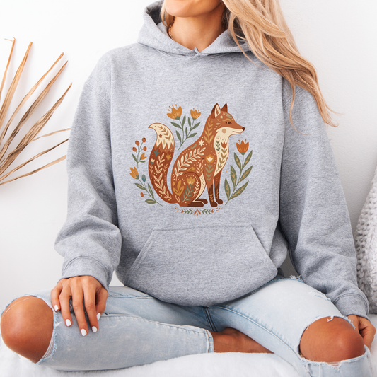 🌲🦊 Forest Fox Hoodie 🍃✨