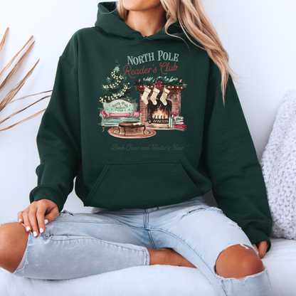 📚❄️ North Pole Reader’s Club ❄️📚 Luxuriously Thick Hoodie