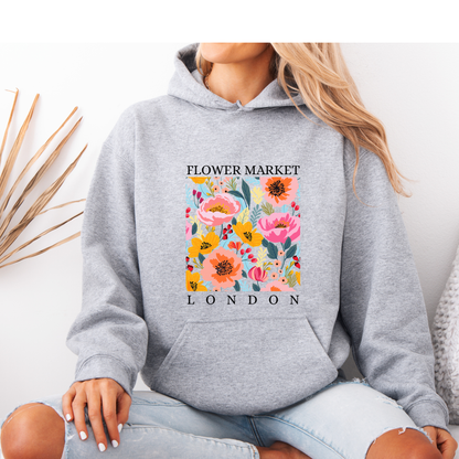 Evening Blossom Garden 🌺 Luxuriously Thick Hoodie