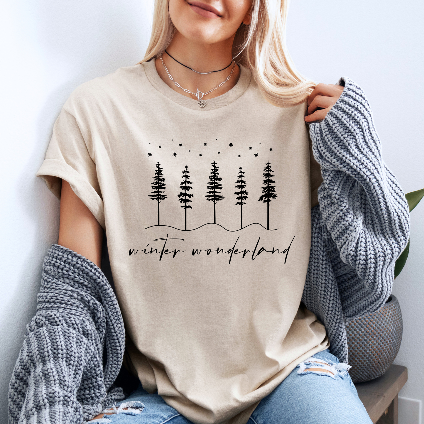 ❄️ Winter Wonderland ⛄️ 100% Organic Cotton T-Shirt
