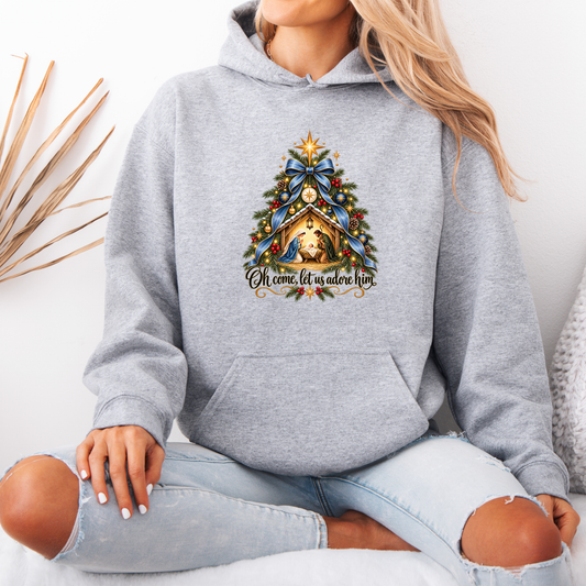 The Miracle of Christmas 🌟  Premium Christmas Hoodie
