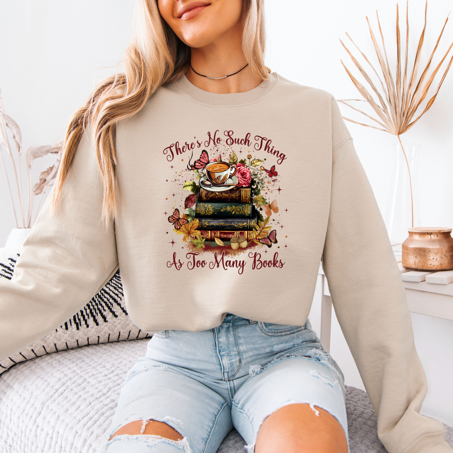 Books Are My Love Language Sweatshirt 📚✨