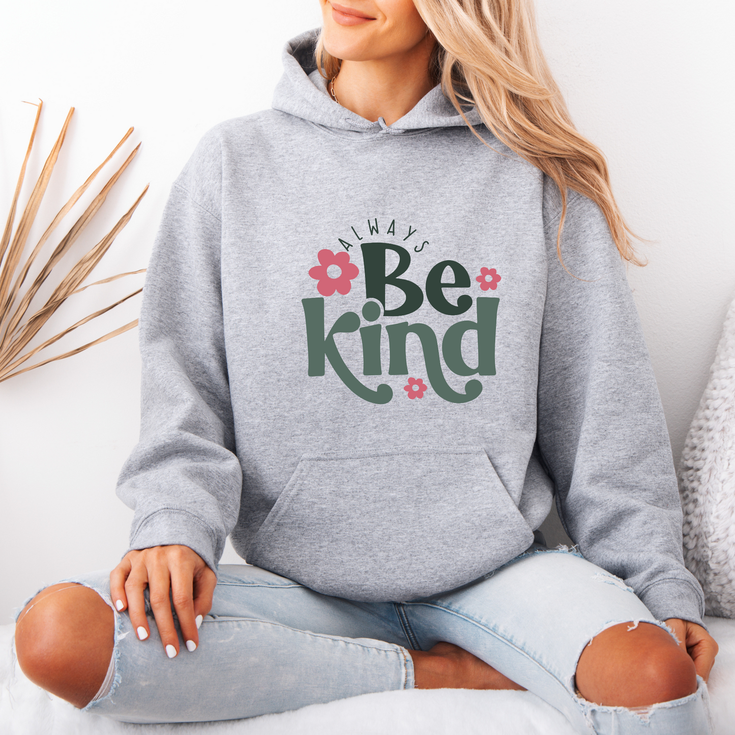 Always be Kind Oversized Hoodie hoodie Organic Cotton