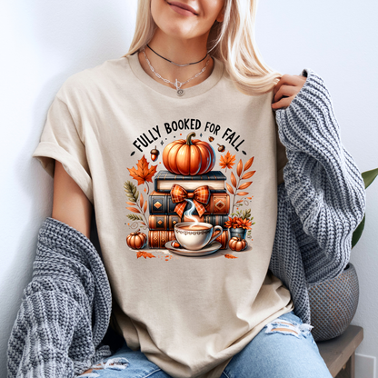 🍂📚 Fully Booked for Fall T-Shirt 🎃☕