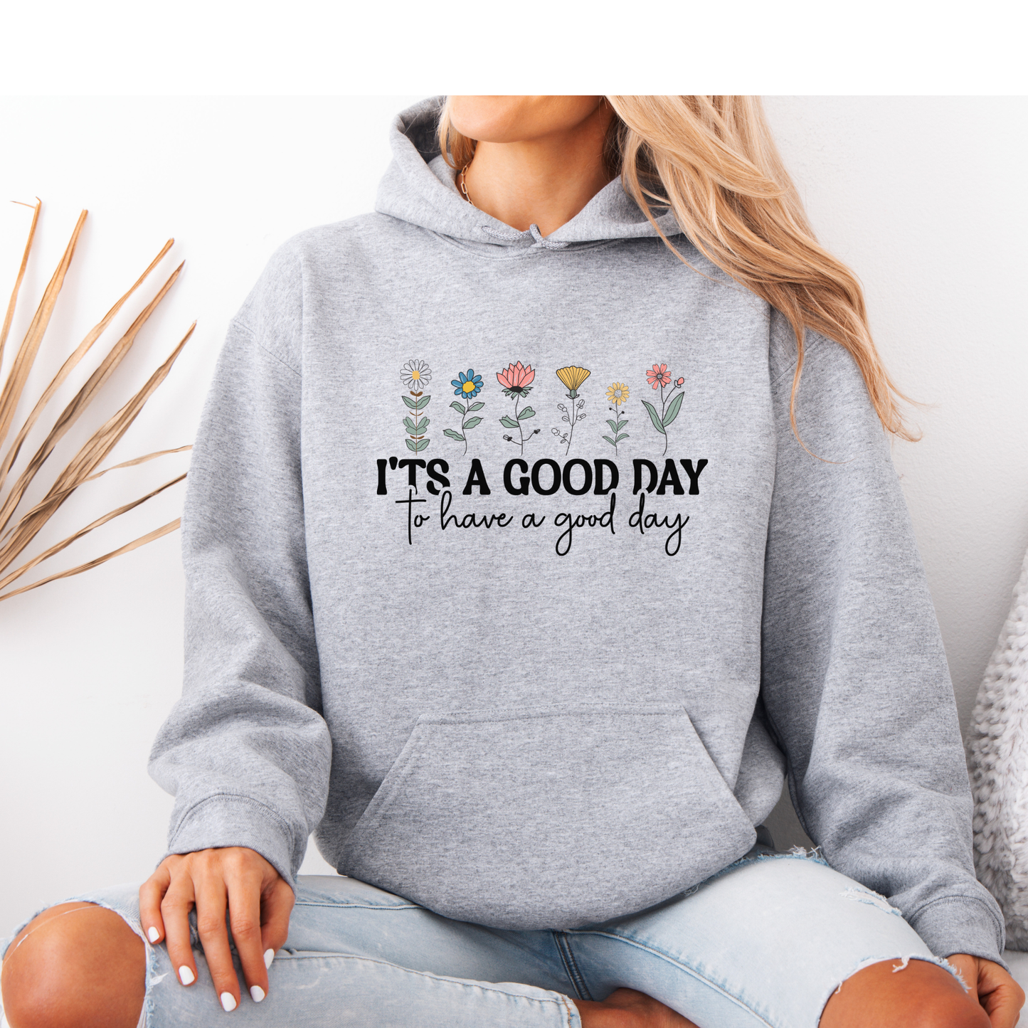 Good Day Wildflowers 🌼 Luxuriously Thick Hoodie