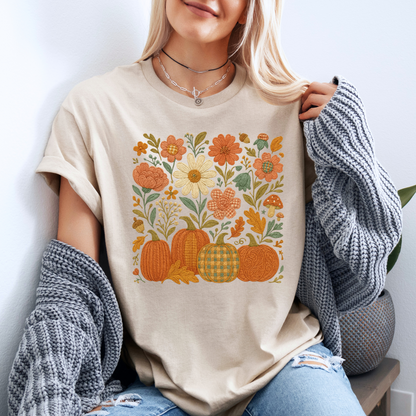 Harvest Stitch Garden - 100% Organic cotton T-shirt
