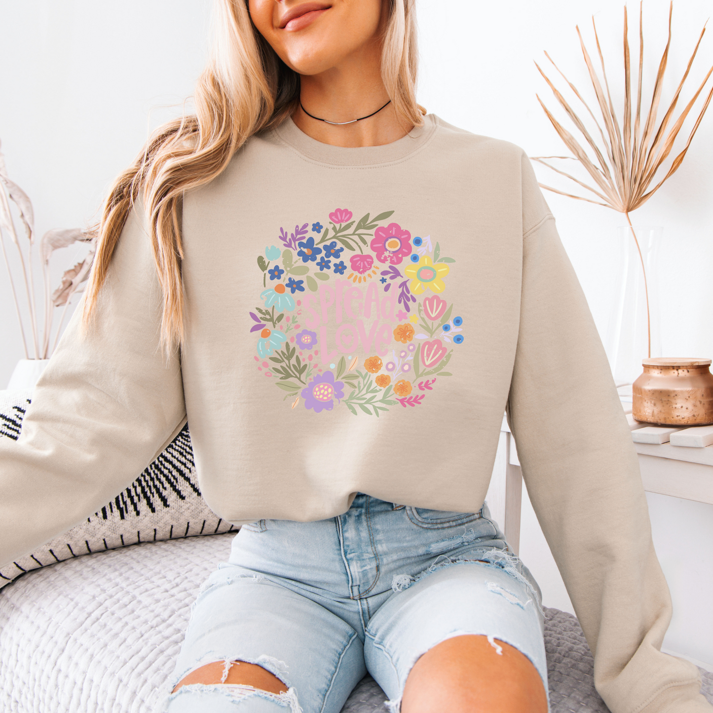 Spread Love Sweatshirt 📚✨