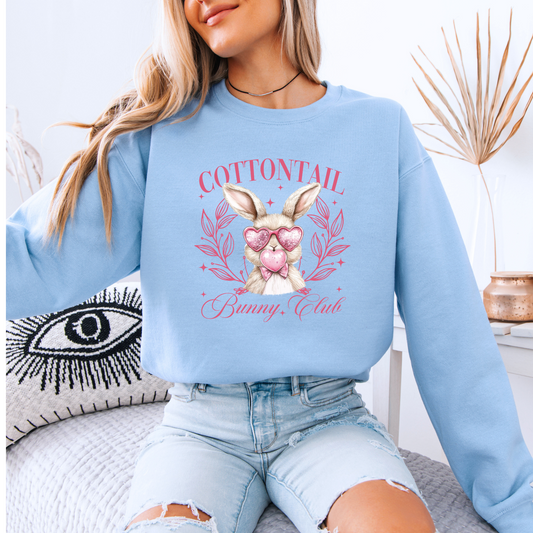 Cottontail Bunny Club Sweatshirt 🐰💖✨