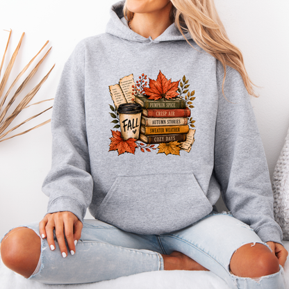 🍂 Fall Stories Bookish Hoodie 📚