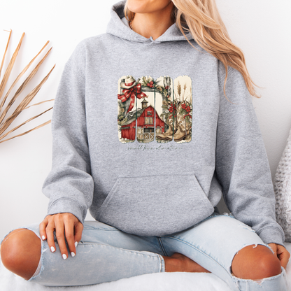 🎄 Small Town Christmas 🏘️  Luxuriously Thick Hoodie