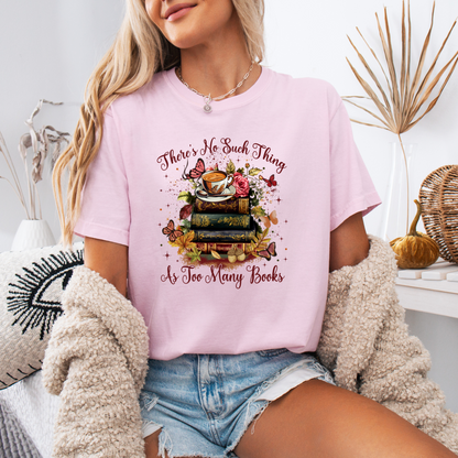 Books Are My Love Language  T-shirt 100% Organic Cotton