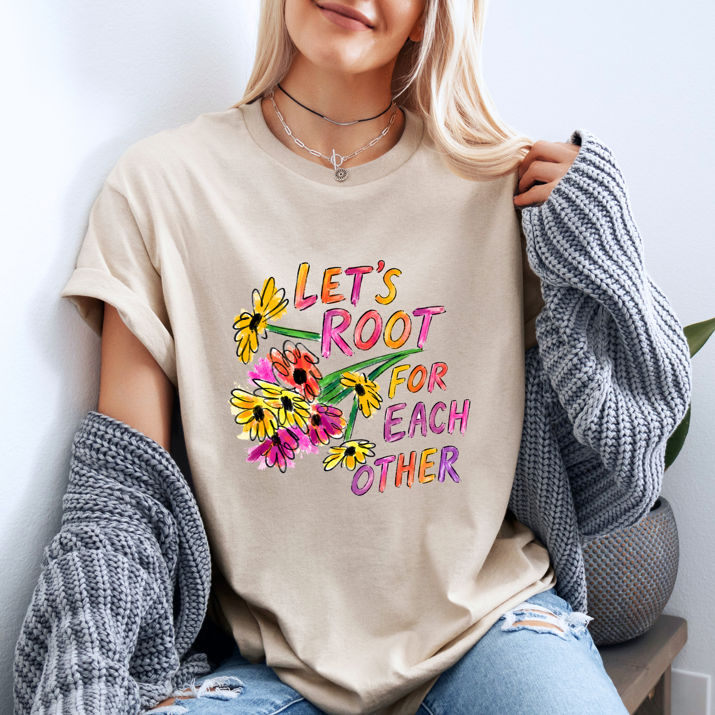 🌻💖 Floral Kindness Tee 🌸✨