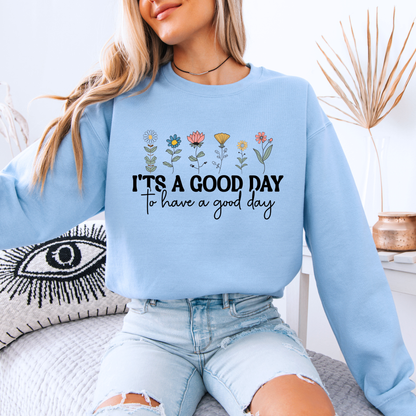 Good Day Wildflowers 🌼 Sweatshirt