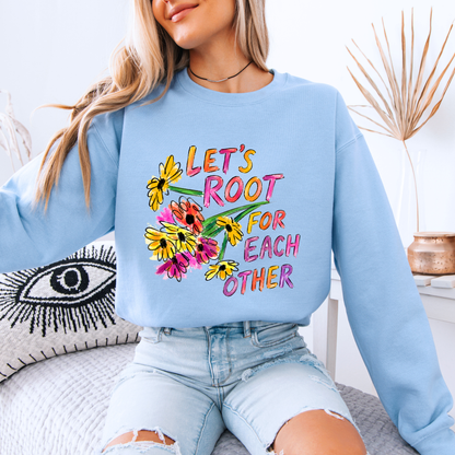 🌻💖 Floral Kindness Sweatshirt 🌸✨