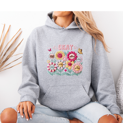 Luxurious Thick Bloom & Heal Hoodie 🌷