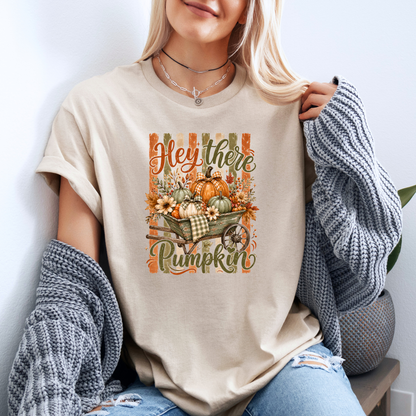 Hey There Pumpkin Autumn T-Shirt 🎃🍂