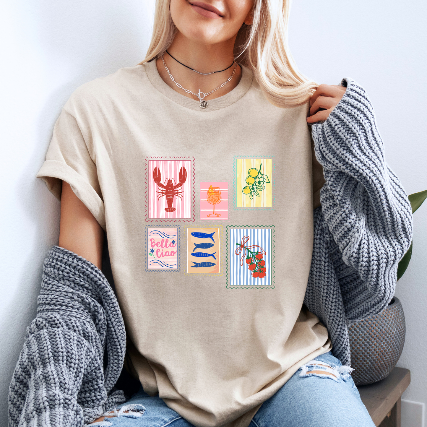 🍋🇮🇹 Amalfi Coast Graphic Tee 🌊✨