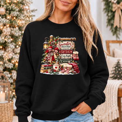 The Cosy Christmas Corner 🎄☕❤️ Cosy Christmas Sweatshirt