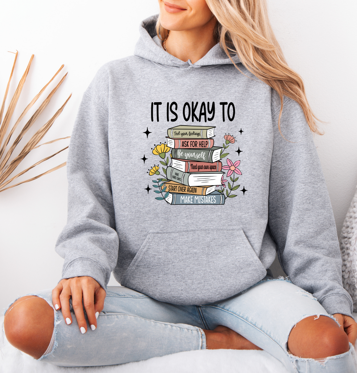 IT IS OK Oversized Hoodie