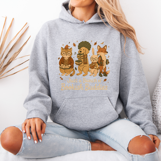 📚 Bookish Buddies Cozy Reader Luxuriously Thick Hoodie✨