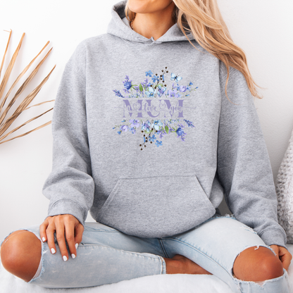 Mum I Love You Floral ✨Luxuriously Thick Hoodie✨💐💜