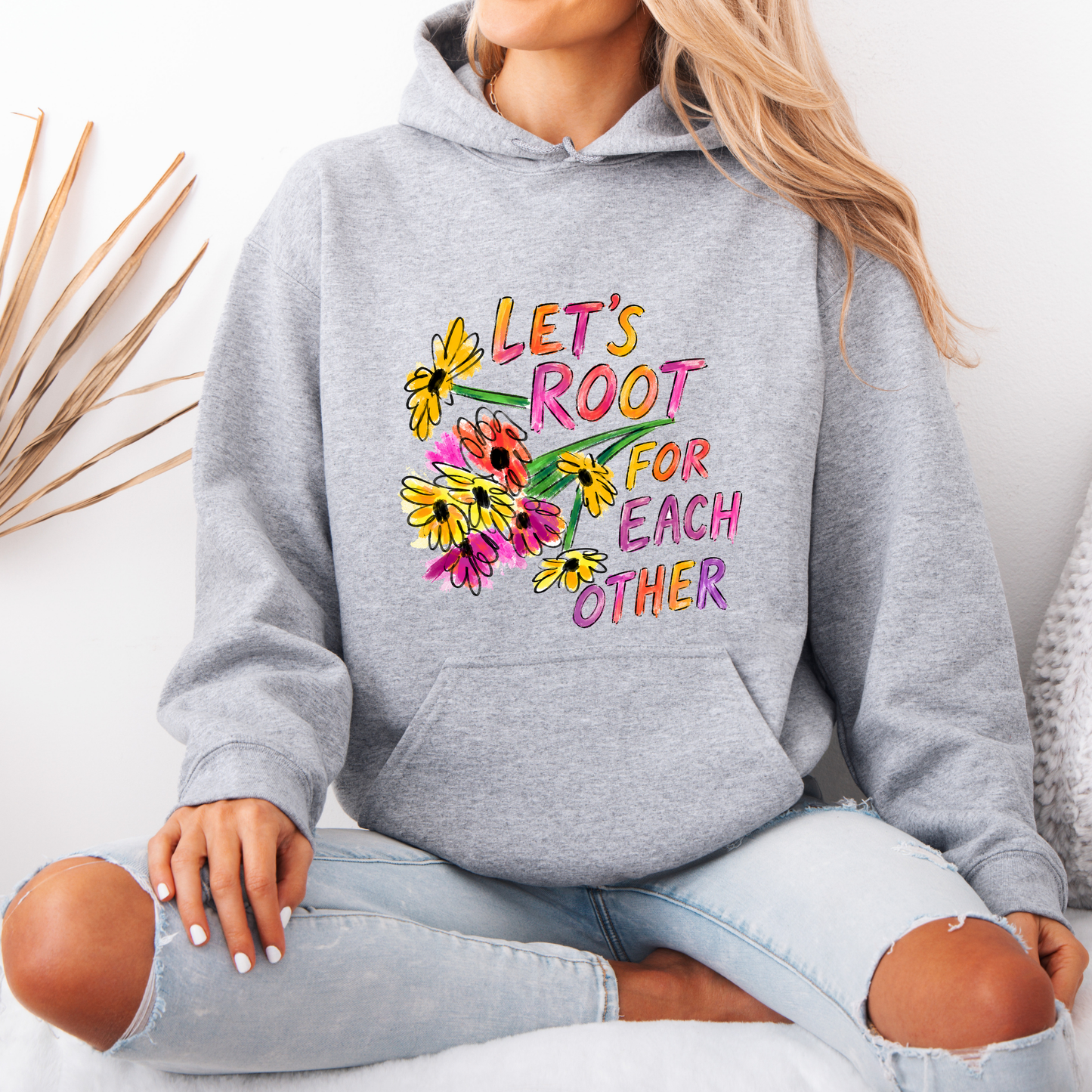 🌻💖 Floral Kindness Hoodie 🌸✨