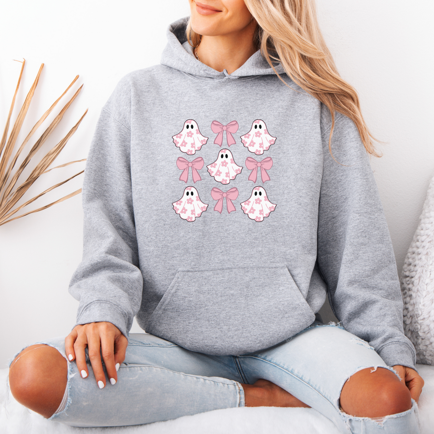 Ghost Bow Luxuriously Thick Hoodie