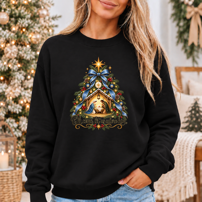 The Miracle of Christmas 🌟  Cosy Christmas Sweatshirt
