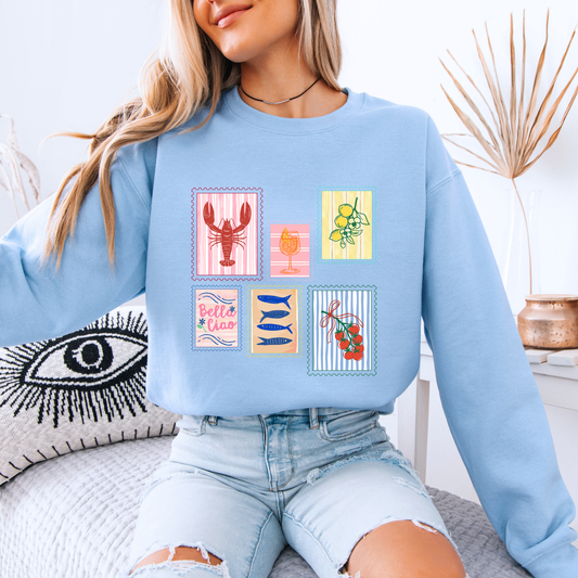 🍋🇮🇹 Amalfi Coast Sweatshirt 🌊✨