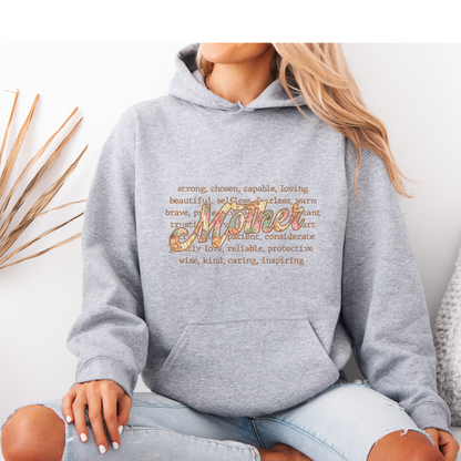 Mother Definition Luxury Thick Hoodie 🤍✨