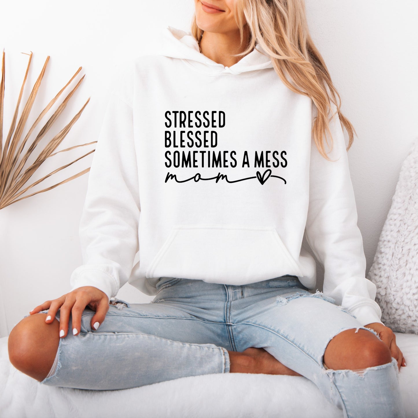 Sometimes a Mess Cotton Hoodie