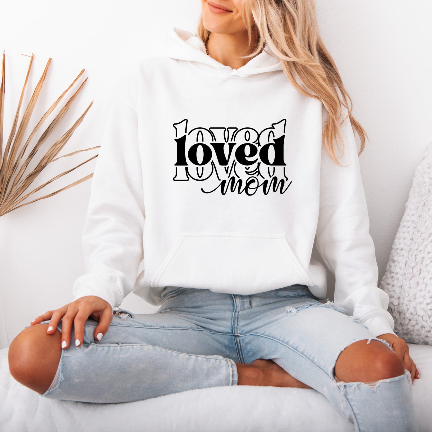 Loved Mum Cotton Hoodie