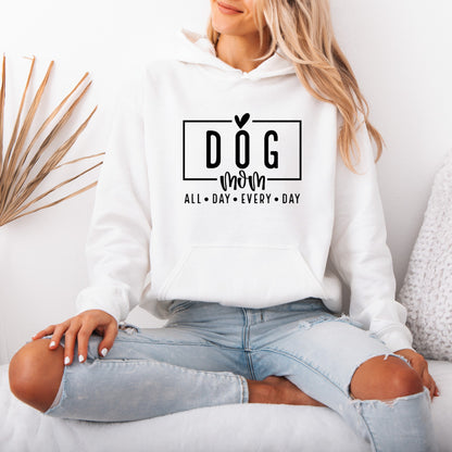 Dog Mum Cotton Hoodie